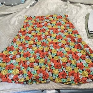 Floral print Lularoe skirt